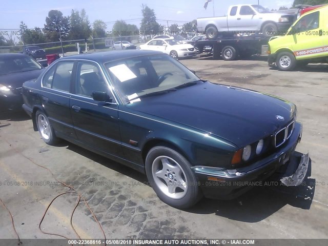 WBAHD6323SGK86957 - 1995 BMW 525 I AUTOMATIC Navy photo 1