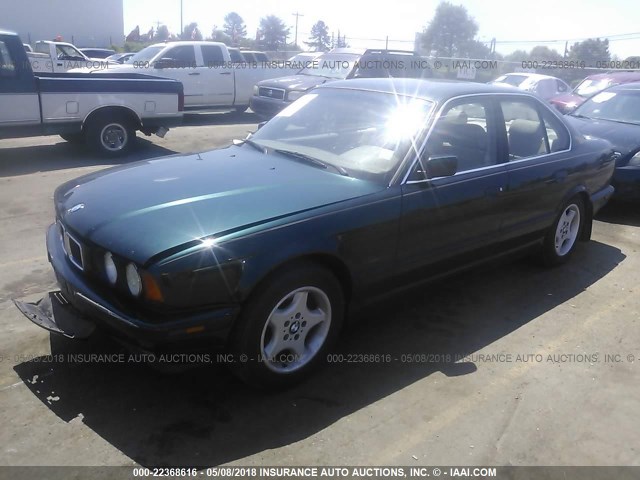 WBAHD6323SGK86957 - 1995 BMW 525 I AUTOMATIC Navy photo 2