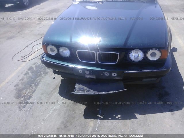 WBAHD6323SGK86957 - 1995 BMW 525 I AUTOMATIC Navy photo 6
