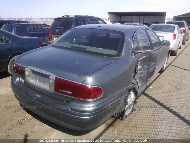 1G4HP52K55U210728 - 2005 BUICK LESABRE CUSTOM GRAY photo 4