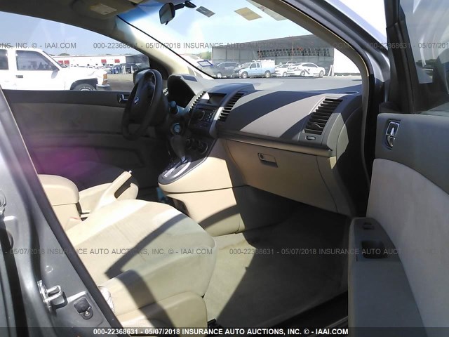 3N1AB61E77L656739 - 2007 NISSAN SENTRA 2.0/2.0S/2.0SL GRAY photo 5