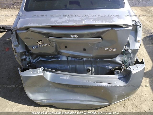 3N1AB61E77L656739 - 2007 NISSAN SENTRA 2.0/2.0S/2.0SL GRAY photo 6