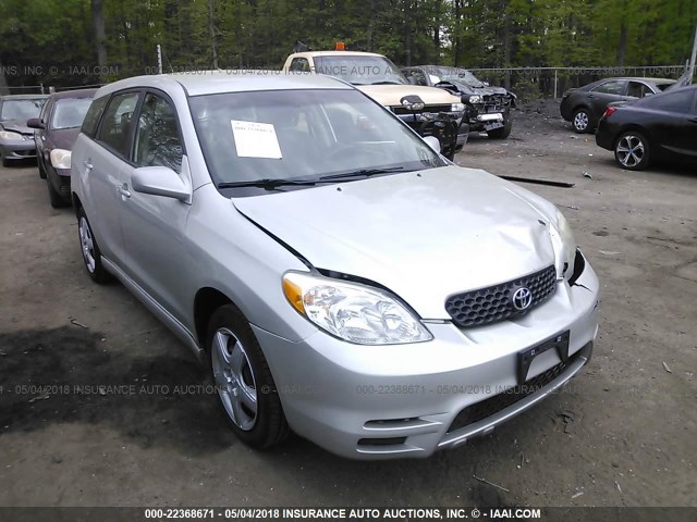 2T1LR32E44C209072 - 2004 TOYOTA COROLLA MATRIX XR SILVER photo 1