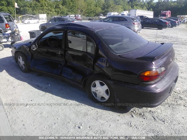 1G1NE52J5Y6325657 - 2000 CHEVROLET MALIBU LS 紫色 照片 3