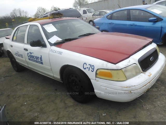 2FABP7AV3AX106152 - 2010 FORD CROWN VICTORIA S WHITE photo 1