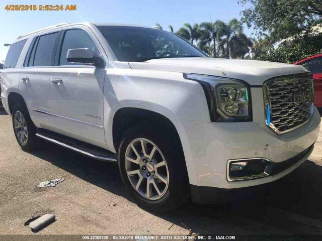 1GKS1CKJ3JR238486 - 2018 GMC YUKON DENALI WHITE photo 16