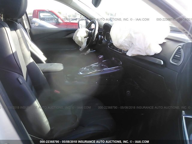 JM3TCACY4J0218883 - 2018 MAZDA CX-9 TOURING WHITE photo 5