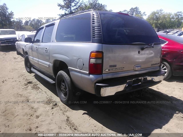 3GNFK16T43G105417 - 2003 CHEVROLET SUBURBAN K1500 TAN photo 3