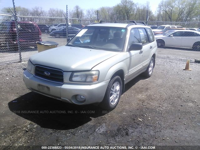 JF1SG65645G747450 - 2005 SUBARU FORESTER 2.5XS Алтын фото 2