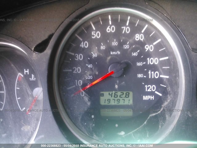 JF1SG65645G747450 - 2005 SUBARU FORESTER 2.5XS Алтын фото 7