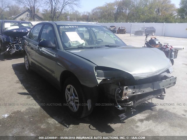 1G1ZS51F36F245911 - 2006 CHEVROLET MALIBU LS GREEN photo 1