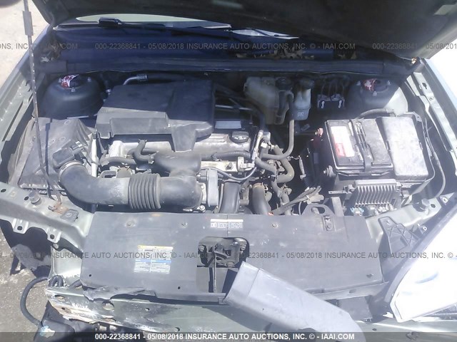 1G1ZS51F36F245911 - 2006 CHEVROLET MALIBU LS GREEN photo 10