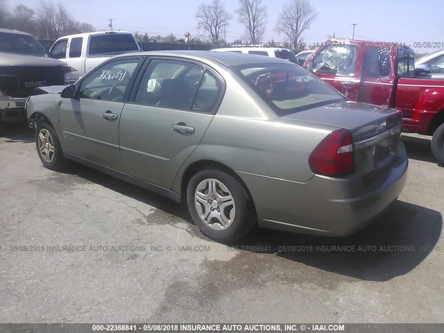 1G1ZS51F36F245911 - 2006 CHEVROLET MALIBU LS GREEN photo 3