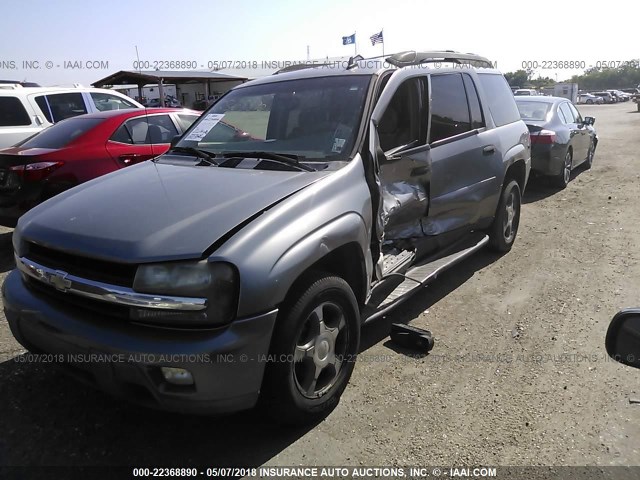 1GNES16S666130991 - 2006 CHEVROLET TRAILBLAZER EXT LS/EXT LT Pewter photo 2