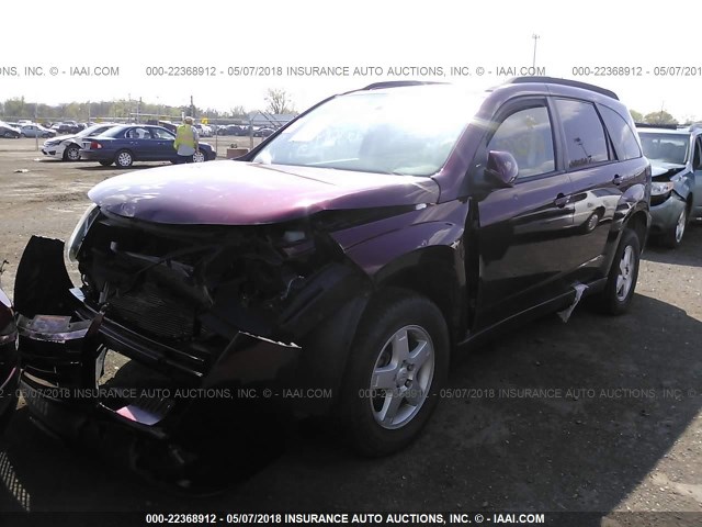 2S3DA117176111062 - 2007 SUZUKI XL7 MAROON photo 2