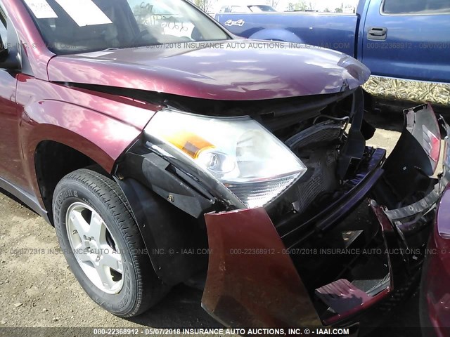 2S3DA117176111062 - 2007 SUZUKI XL7 MAROON photo 6