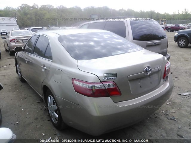 4T1BE46KX8U733490 - 2008 TOYOTA CAMRY CE/LE/XLE/SE BEIGE photo 3