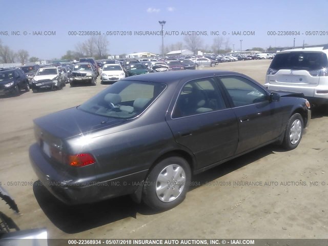 4T1BG22K2YU732113 - 2000 TOYOTA CAMRY CE/LE/XLE 灰色 照片 4