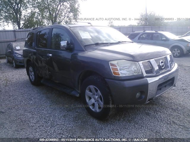 5N1AA08B84N707164 - 2004 NISSAN ARMADA SE/LE GRAY photo 1