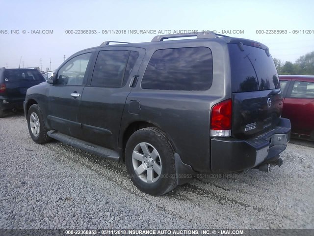 5N1AA08B84N707164 - 2004 NISSAN ARMADA SE/LE GRAY photo 3