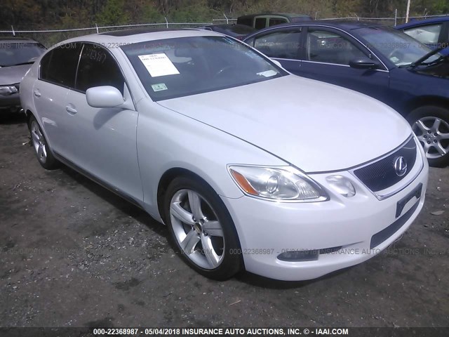 JTHBN96S565000402 - 2006 LEXUS GS GENERATION 200 430 WHITE photo 1