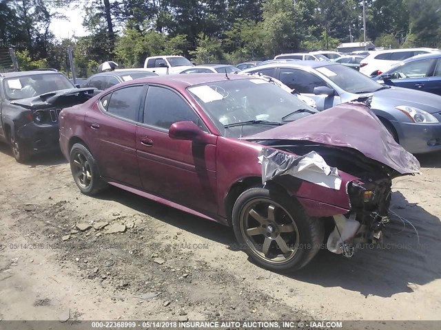 2G2WP542851312453 - 2005 PONTIAC GRAND PRIX Qırmızı foto 1