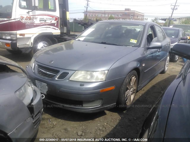 YS3FD49Y271117073 - 2007 SAAB 9-3 2.0T GRAY photo 2