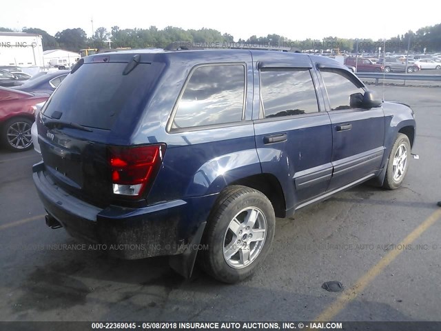 1J4HR48N26C236621 - 2006 JEEP GRAND CHEROKEE LAREDO/COLUMBIA/FREEDOM 蓝色 照片 4