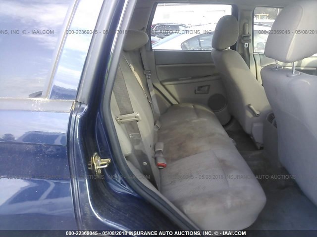 1J4HR48N26C236621 - 2006 JEEP GRAND CHEROKEE LAREDO/COLUMBIA/FREEDOM 蓝色 照片 8
