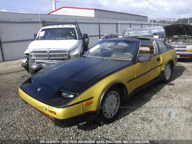 JN1HZ16S6HX128742 - 1987 NISSAN 300ZX 2+2 YELLOW photo 2