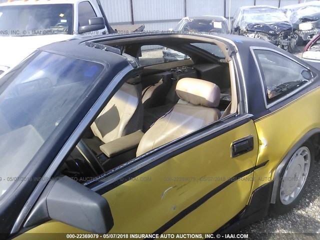 JN1HZ16S6HX128742 - 1987 NISSAN 300ZX 2+2 YELLOW photo 6