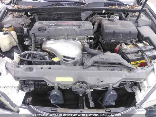 4T1BE32K53U725208 - 2003 TOYOTA CAMRY LE/XLE/SE GRAY photo 10