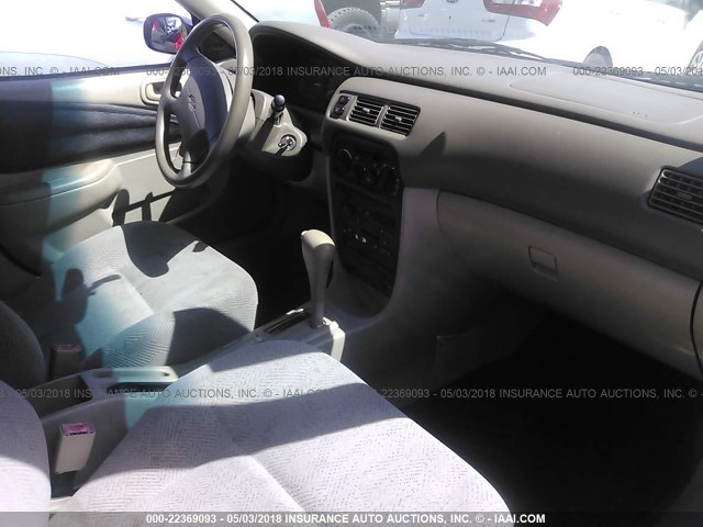 1Y1SK5481YZ405531 - 2000 CHEVROLET GEO PRIZM LSI თაფლისფერი ფოტო 5