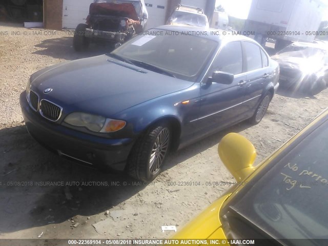 WBAEW53403PG09908 - 2003 BMW 330 XI BLUE photo 2