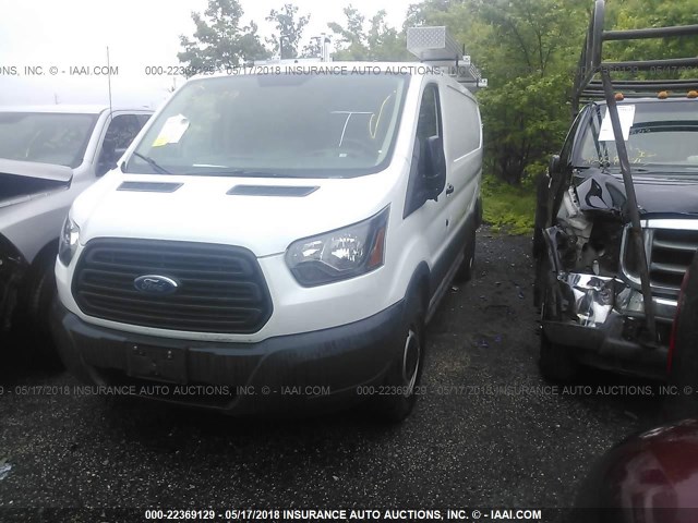 1FTNR1YM7FKB04247 - 2015 FORD TRANSIT T-250 WHITE photo 2