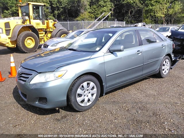 4T1BF3EK4AU565473 - 2010 TOYOTA CAMRY SE/LE/XLE 绿色 照片 2