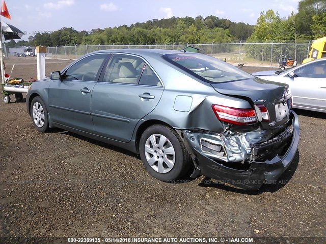 4T1BF3EK4AU565473 - 2010 TOYOTA CAMRY SE/LE/XLE 绿色 照片 3