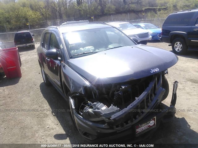 1C4NJDBB7GD756453 - 2016 JEEP COMPASS SPORT GRAY photo 1