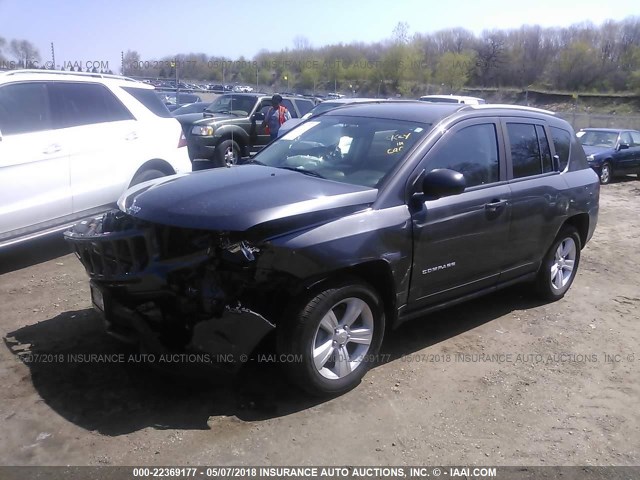 1C4NJDBB7GD756453 - 2016 JEEP COMPASS SPORT GRAY photo 2