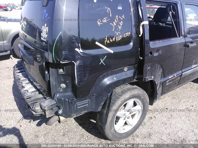 1J8GN28KX9W545482 - 2009 JEEP LIBERTY SPORT 黑色 照片 6