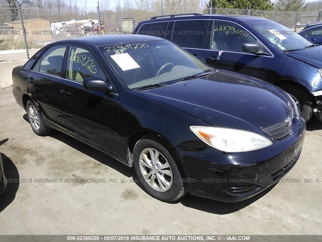 4T1BF32K04U079722 - 2004 TOYOTA CAMRY LE/XLE/SE შავი ფოტო 1
