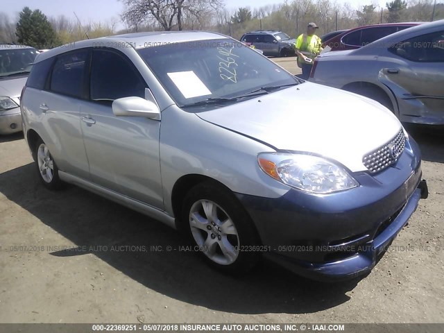 2T1LR32E94C171886 - 2004 TOYOTA COROLLA MATRIX XR SILVER photo 1