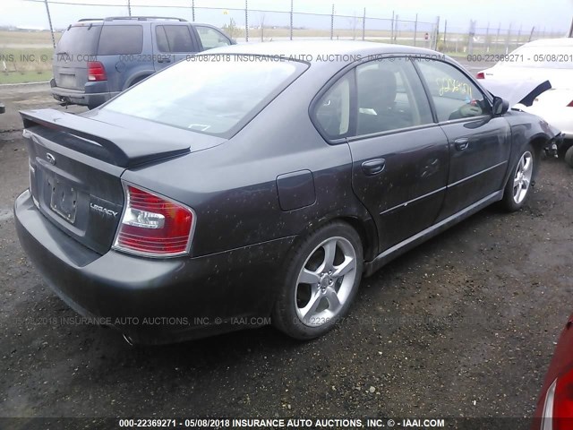 4S3BL626677201701 - 2007 SUBARU LEGACY 2.5I LIMITED GRAY photo 4