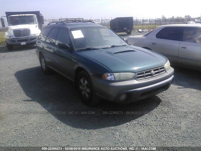 4S3BG6854X7640396 - 1999 SUBARU LEGACY OUTBACK/SSV/LIMITED/30TH Light Blue photo 1