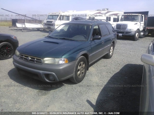 4S3BG6854X7640396 - 1999 SUBARU LEGACY OUTBACK/SSV/LIMITED/30TH Açıq mavi foto 2