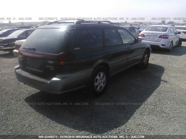 4S3BG6854X7640396 - 1999 SUBARU LEGACY OUTBACK/SSV/LIMITED/30TH Açıq mavi foto 4