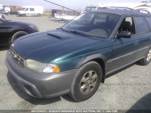 4S3BG6854X7640396 - 1999 SUBARU LEGACY OUTBACK/SSV/LIMITED/30TH Light Blue photo 6