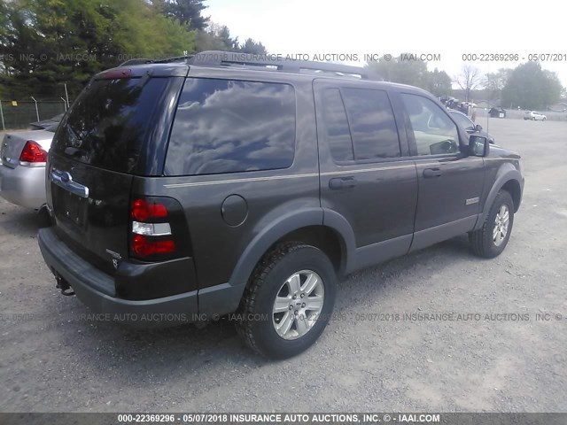 1FMEU738X6UA88539 - 2006 FORD EXPLORER XLT BROWN photo 4