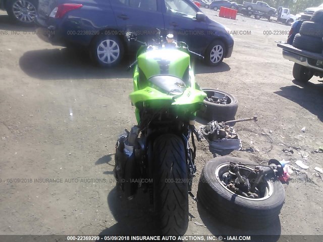 JKAZX4P148A035360 - 2008 KAWASAKI ZX600 P GREEN photo 6