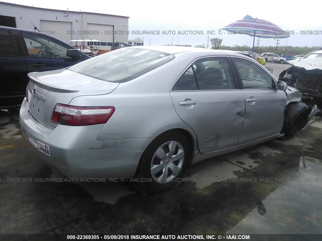 4T4BE46K19R097601 - 2009 TOYOTA CAMRY SE/LE/XLE 银色 照片 4